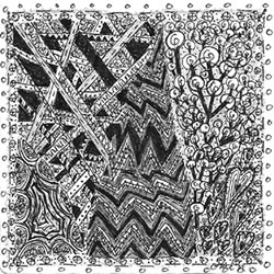 Creation Equation Zentangle